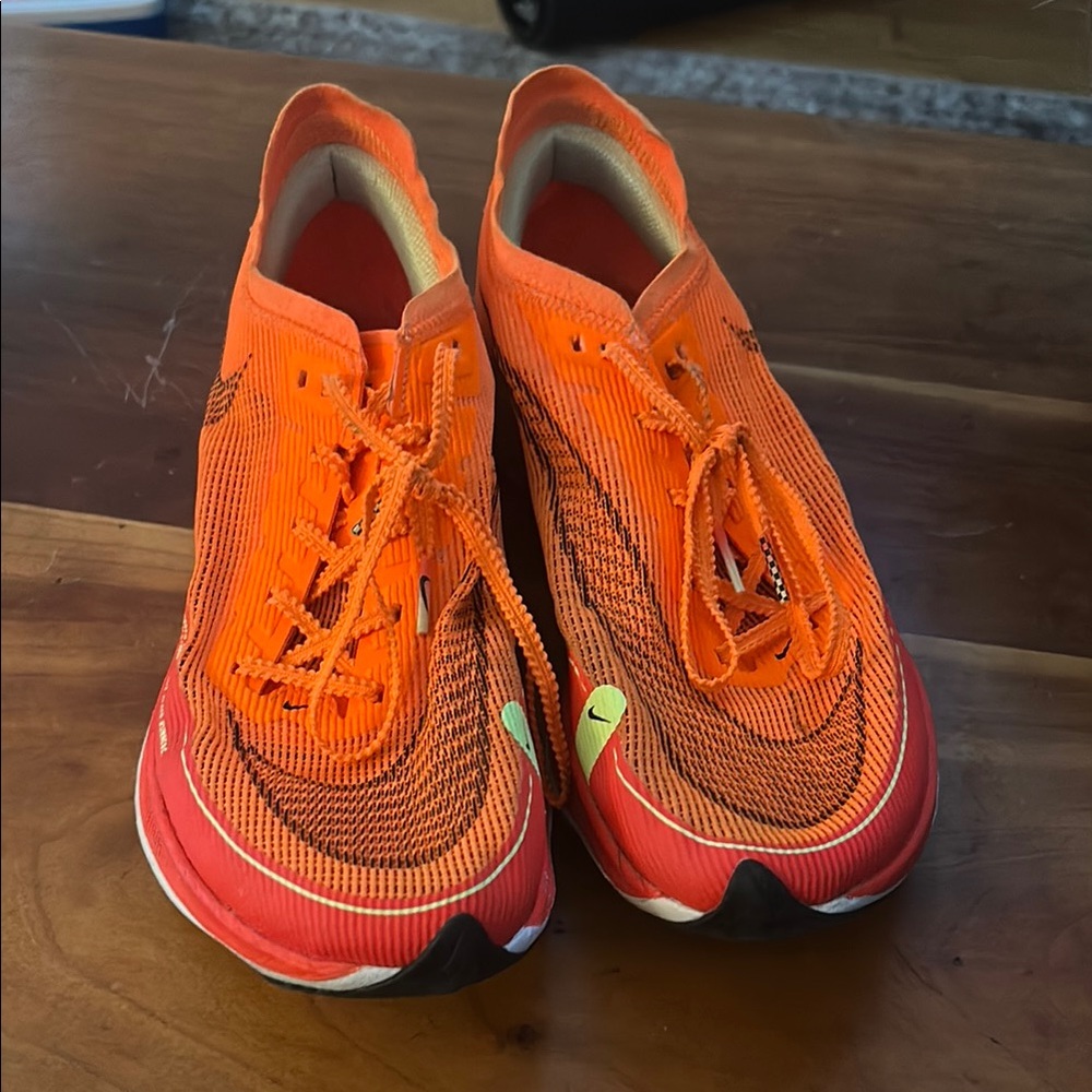 Nike Men's Athletic Shoes - Orange and Red